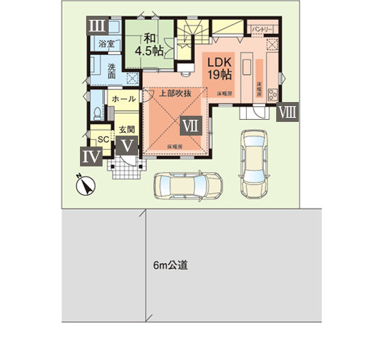1階 間取図