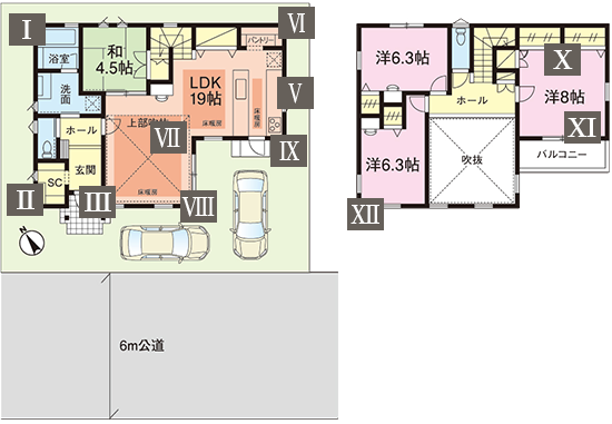 1階 間取図